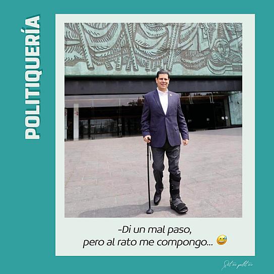 -Di un mal paso, pero al rato me compongo... 