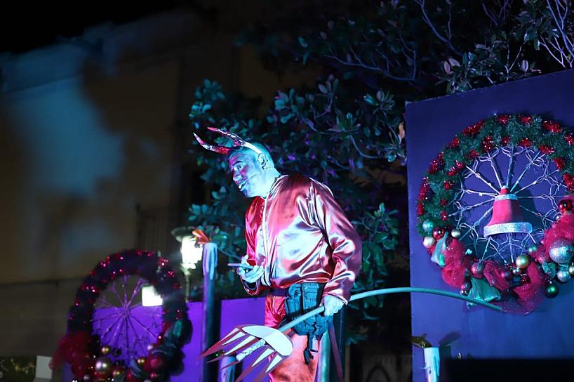 DIVERTIDA PASTORELA PRESENTÓ EL GRUPO PRODUCTION FIVE EN EL ESCENARIO DEL FESTIVAL NAVIDEÑO 2022