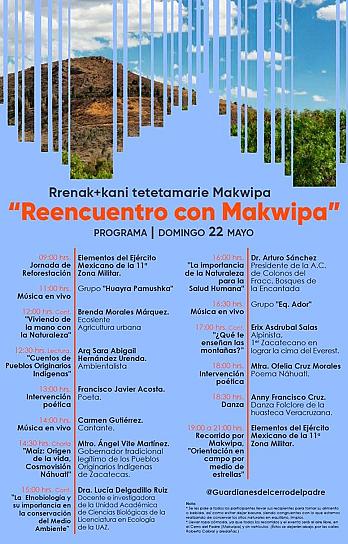 DOMINGO FAMILIAR CON EL REENCUENTRO MAKWIPA EN EL CERRO DEL PADRE