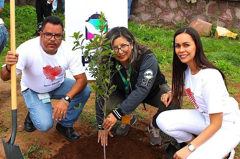DONA APTIV 50 ÁRBOLES PARA REFORESTAR LA UTZAC