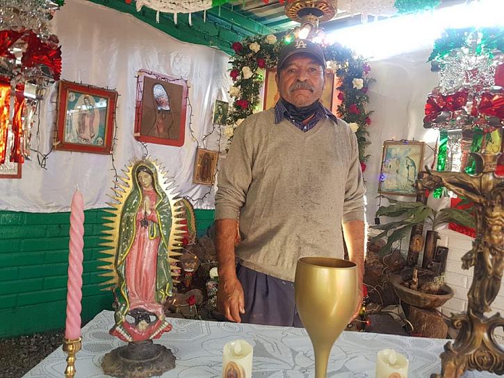 DON MANUEL ÁLVAREZ FIEL DEVOTO DE LA VIRGEN DE GUADALUPE