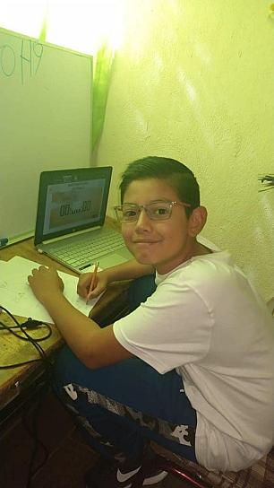 DÉREK ORTIZ, UN NIÑO ZACATECANO QUE PARTICIPA EN LA COMPETENCIA INTERNACIONAL DE MATEMÁTICAS 