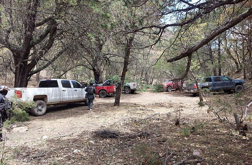 DURO GOLPE AL CRIMEN ORGANIZADO; DESMANTELAN CAMPAMENTOS Y ASEGURAN VEHÍCULOS