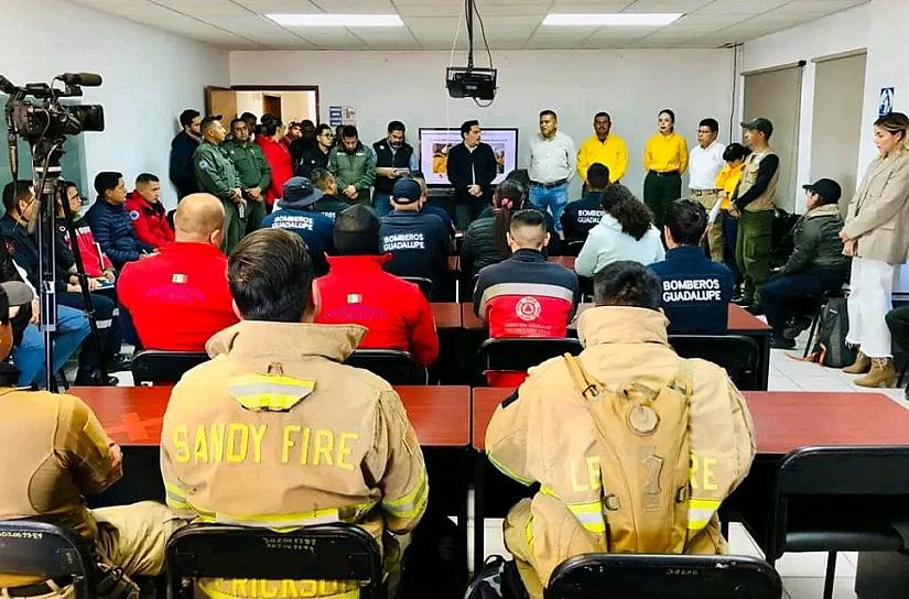 IMPARTE PC CURSO PARA EL COMBATE DE INCENDIOS