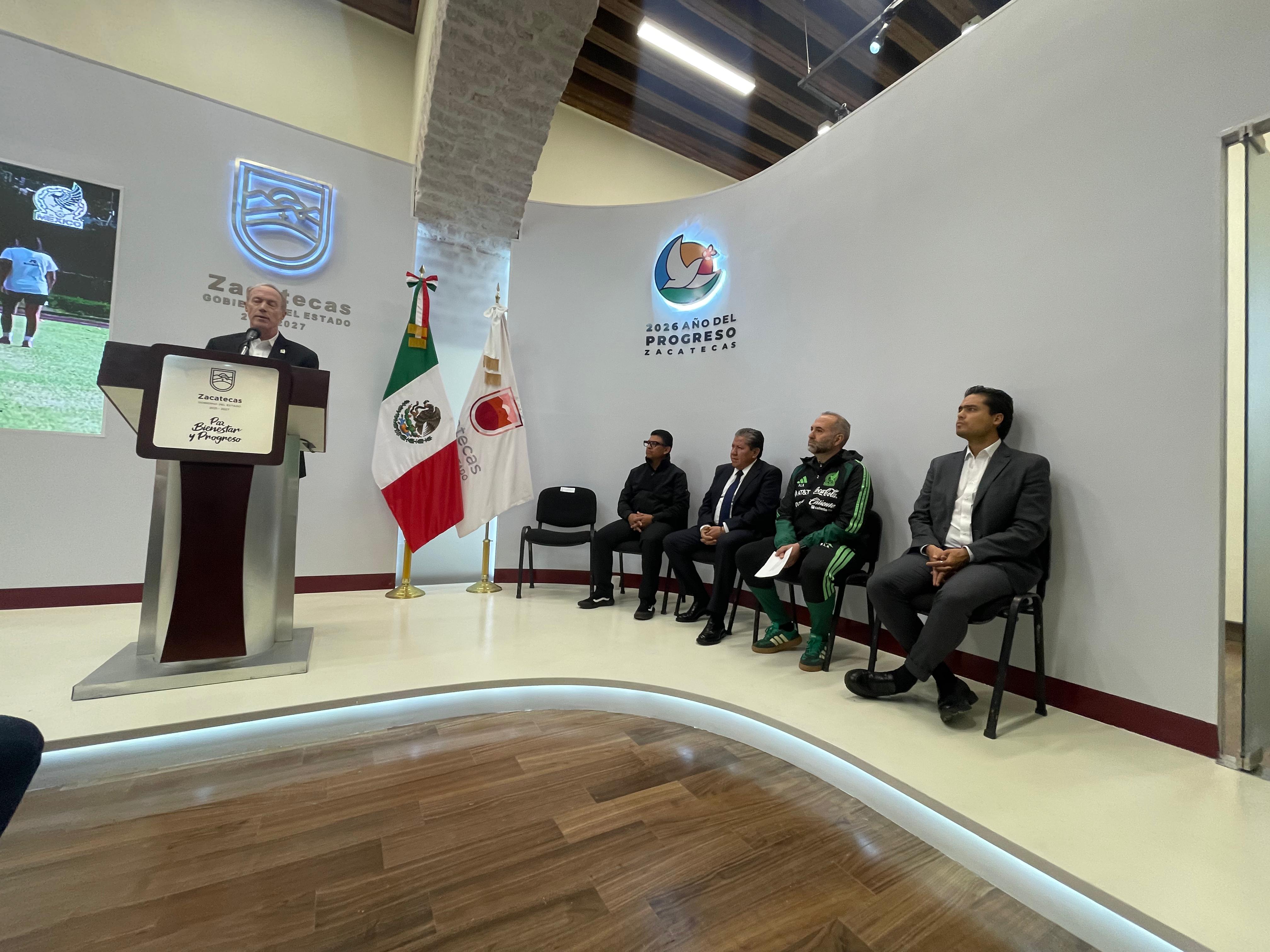 RECIBE ZACATECAS PARTIDO DEL TRI FEMENIL ELIMINATORIO