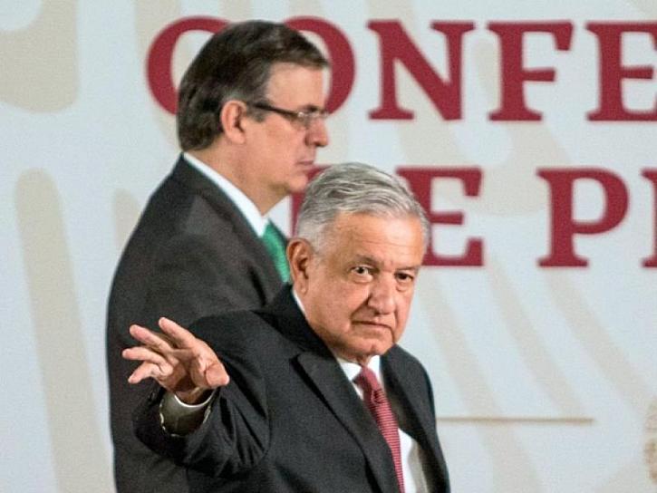 EBRARD, DE ACUERDO CON POSTURA ANTE PARLAMENTO EUROPEO: AMLO