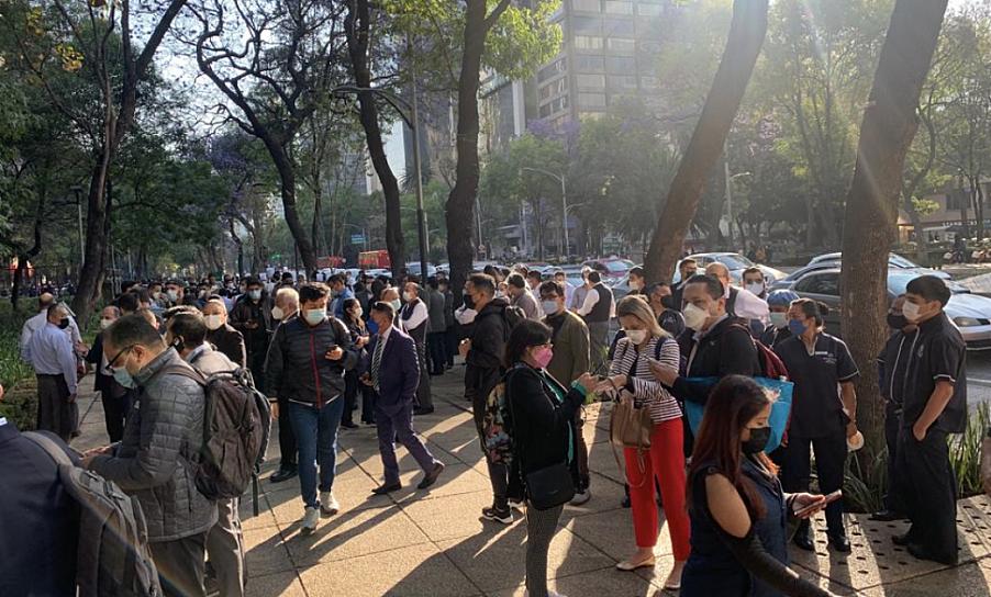 SACUDE A LA CDMX SISMO DE MAGNITUD 6.2 CON EPICENTRO EN VERACRUZ