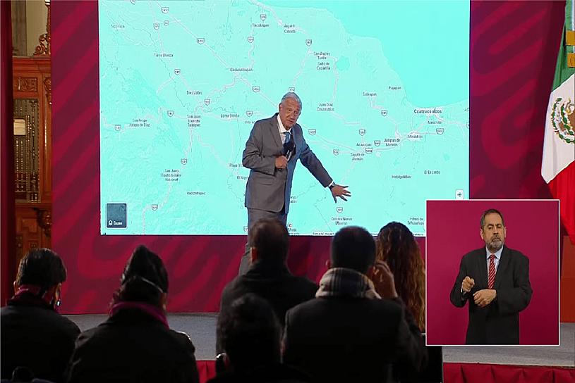 LÓPEZ OBRADOR RETOMA CONFERENCIA TRAS SISMO; REPORTA QUE NO HAY DAÑOS GRAVES