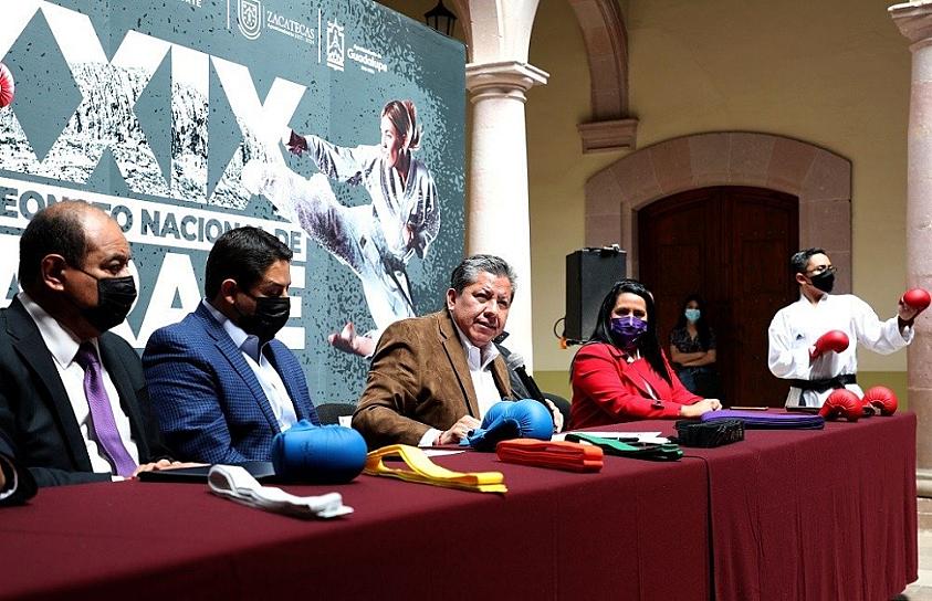 SERÁ ZACATECAS SEDE DEL XXIX CAMPEONATO NACIONAL DE KARATE 2022