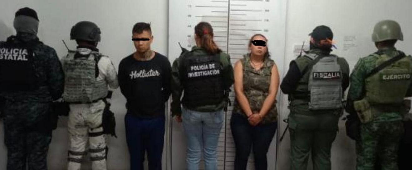 EFECTUAN CATEO Y DETIENE A UN HOMBRE Y UNA MUJER