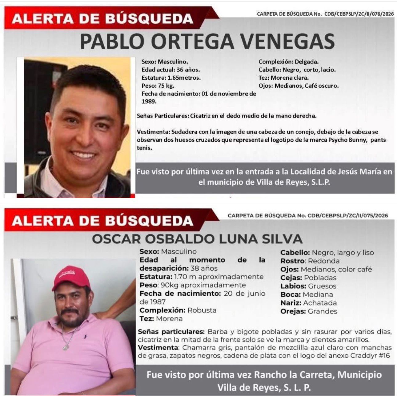 LOCALIZAN SIN VIDA EMPRESARIOS POTOSINOS EN ZACATECAS