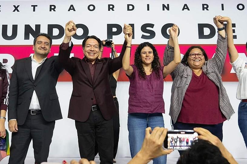 ELIGE MORENA A LUISA MARÍA ALCALDE COMO SU PRESIDENTA