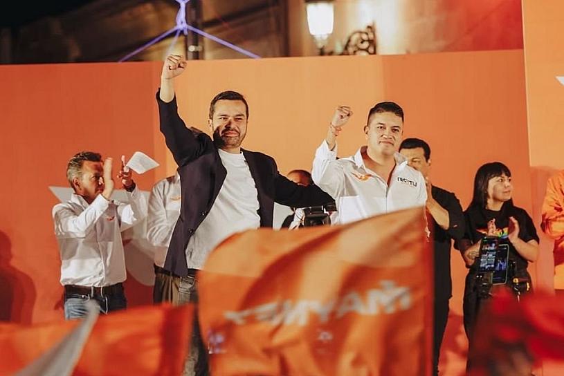 Eligen a Jorge Álvarez Máynez como dirigente de Movimiento Ciudadano