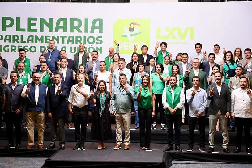 ELIGE PVEM A CARLOS PUENTE COMO COORDINADOR EN LA CÁMARA DE DIPUTADOS