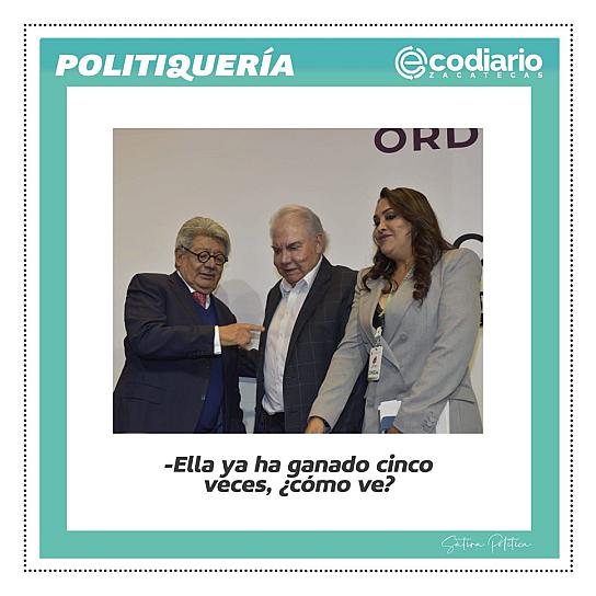 -Ella ya ha ganado cinco veces, ¿cómo ve?