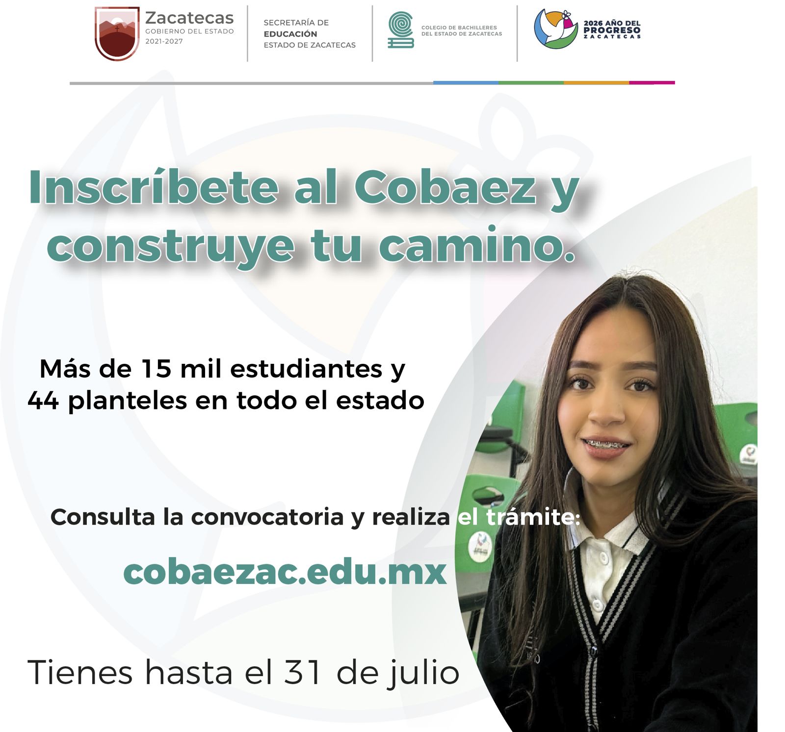 ABRE COBAEZ CONVOCATORIA DE NUEVO INGRESO 2026–2027