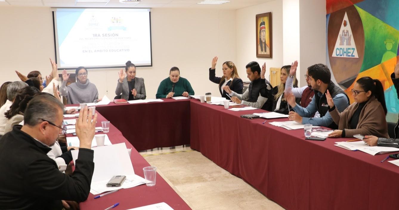 IMPLEMENTA CDHEZ PLAN EDUCATIVO PARA PREVENIR VIOLENCIA Y SUICIDIO