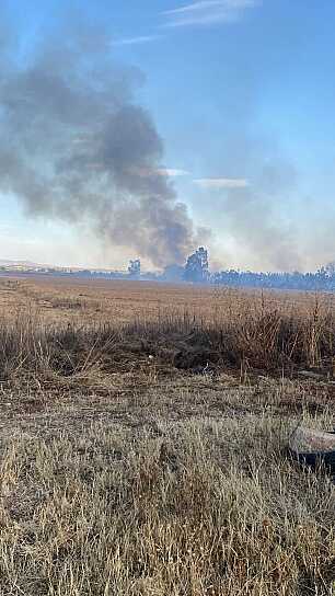 CONTROLAN INCENDIO EN VILLA GONZÁLEZ ORTEGA