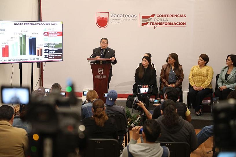 EN 2023, NO HABRÁ NUEVOS IMPUESTOS PARA ZACATECAS: RICARDO OLIVARES 