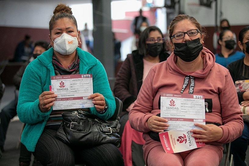 EN APOYO A ECONOMÍA FAMILIAR, ENTREGAN AUTORIDADES TANDAS DEL BIENESTAR 