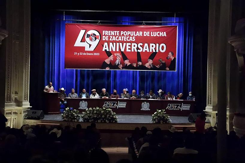 ENCABEZA EL SENADOR JOSÉ NARRO ACTIVIDADES POR EL 49 ANIVERSARIO DEL FPLZ