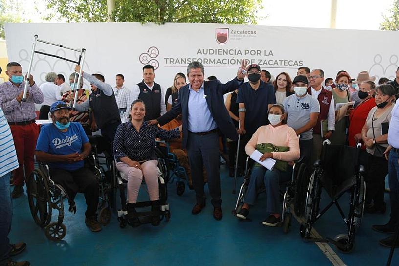 ENCABEZA GOBERNADOR LA SÉPTIMA AUDIENCIA POR LA TRANSFORMACIÓN