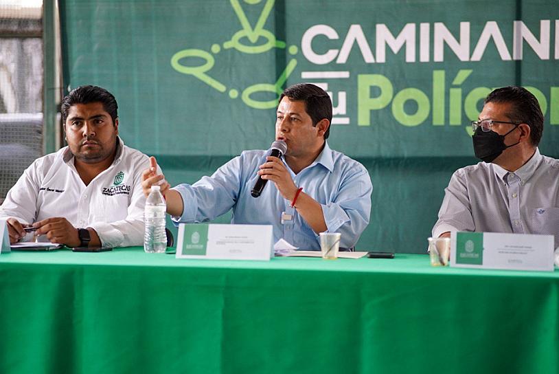 ENCABEZA MIRANDA CASTRO TERCERA EDICIÓN DEL PROGRAMA CAMINANDO TU POLÍGONO