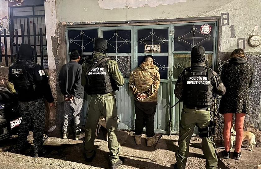 EN CATEO DE LA BUENAVISTA, DETIENEN A 3 PERSONAS