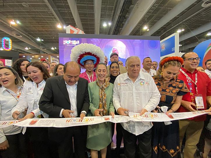 EN EL TIANGUIS TURÍSTICO, PROMOCIONA ZACATECAS EL DESTINO A NIVELES NACIONAL E INTERNACIONAL