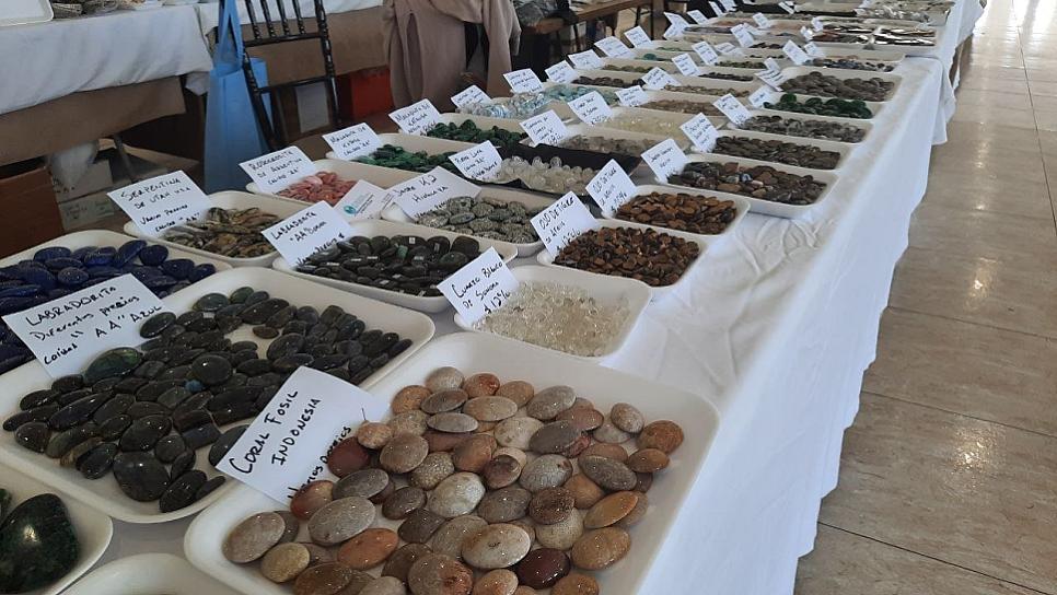 EN EXHIBICIÓN, MINERALES DE TODO EL MUNDO