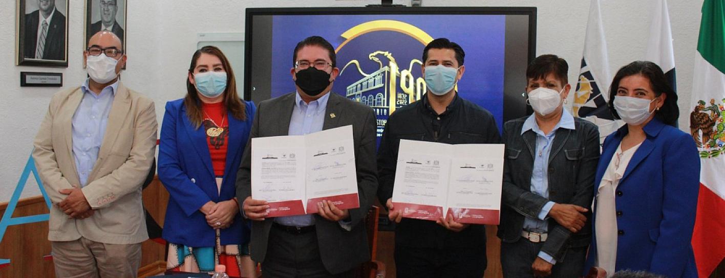 ENFERMERÍA DE LA UAZ FIRMA CONVENIO DE COLABORACIÓN CON EL MUNICIPIO DE GUADALUPE