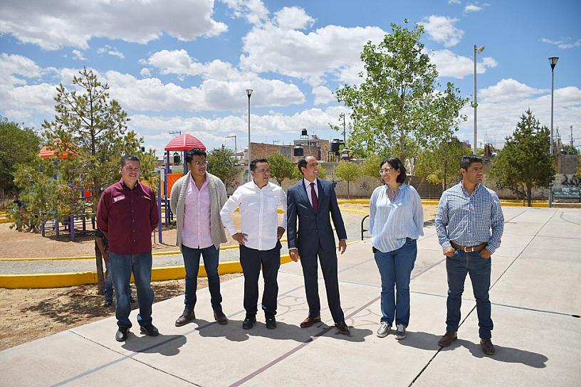 EN GUADALUPE, ENTREGA JOSÉ SALDÍVAR CENTRO DE DESARROLLO PARA EL BIENESTAR
