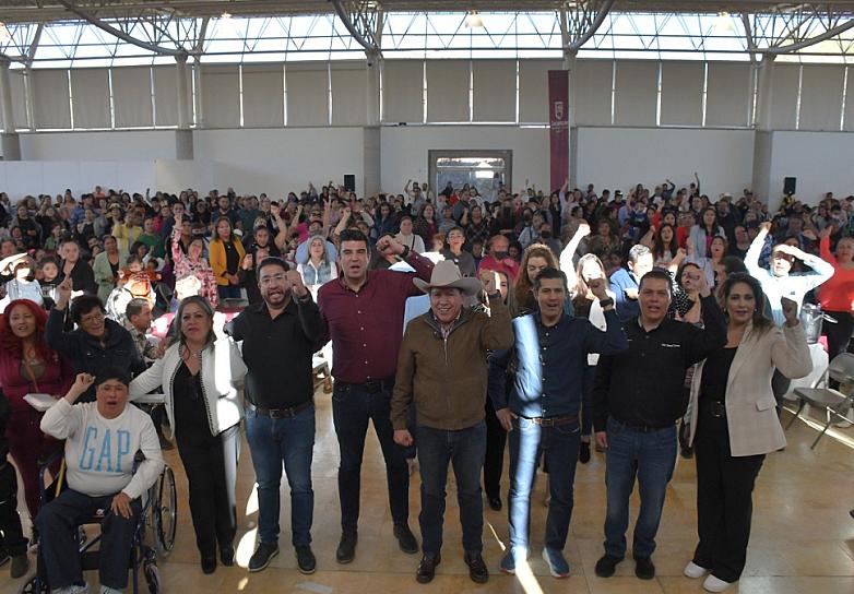 EN GUADALUPE, PRIMERA AUDIENCIA DE LA TRANSFORMACIÓN DEL 2023