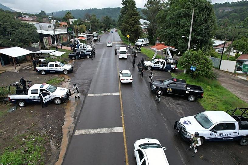 EN HISTÓRICO OPERATIVO, DETIENEN A 164 PERSONAS EN MICHOACÁN