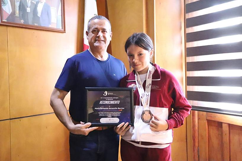 MARÍA FERNANDA, UNA JEREZANA QUE BRILLA EN EN