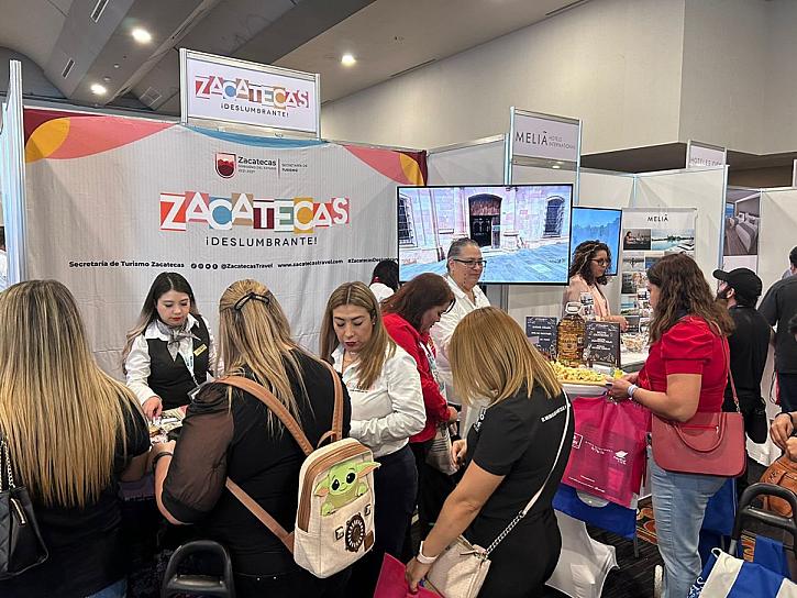 EN LA EXPO ARLAM MONTERREY, PROMUEVEN A ZACATECAS COMO DESTINO TURÍSTICO 