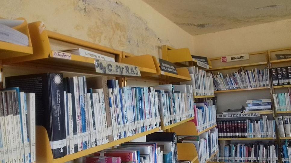 EN MALAS CONDICIONES, DOS BIBLIOTECAS EN COMUNIDADES DE FRESNILLO