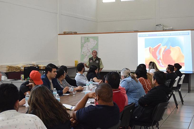 EN PRIMEROS AUXILIOS, CAPACITA PC ESTATAL A PERSONAL DE BÚSQUEDA DE PERSONAS DESAPARECIDAS 
