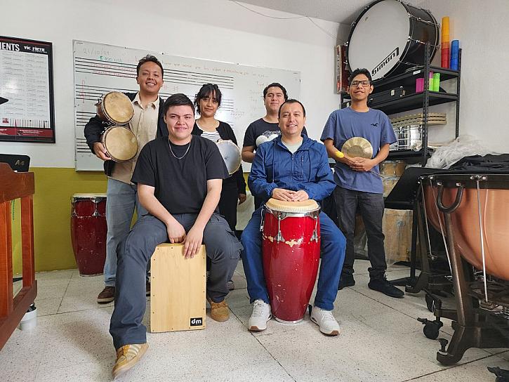 ENSAMBLE DE PERCUSIONES, ORGULLO DE LA UAZ&nbsp;