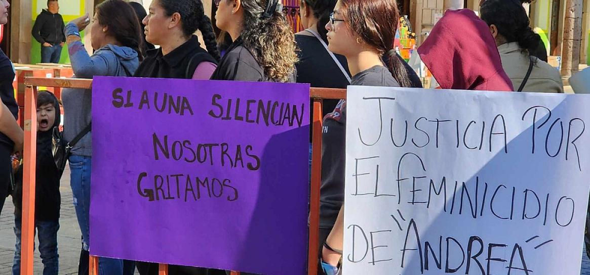 EN TABASCO, EXIGEN JUSTICIA POR EL FEMINICIDIO DE ANDREA 