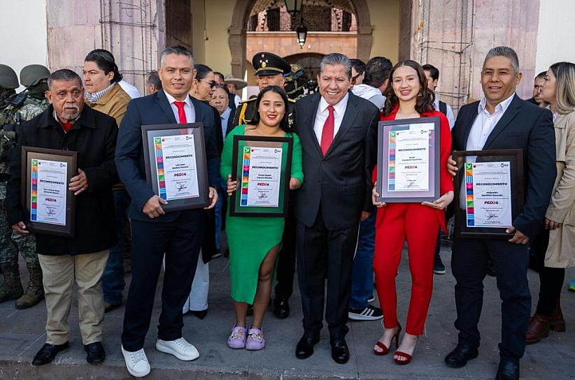 ENTREGA DAVID MONREAL EL PREMIO ESTATAL DEL DEPORTE 2024