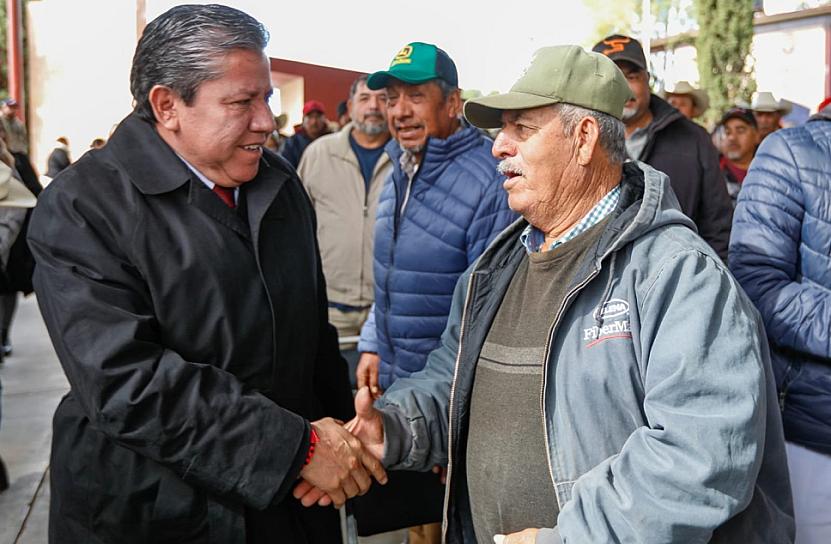 ENTREGA GOBERNADOR APOYOS DE PRODUCCIÓN PARA EL BIENESTAR EN JUAN ALDAMA 