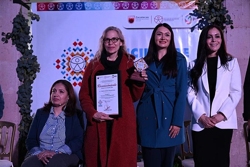 Entrega Gobierno de Zacatecas Reconocimiento Estatal a la Inclusión 2024