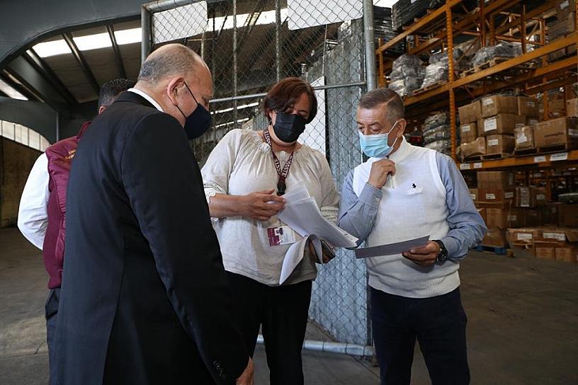 ENTREGA ISSSTE 2 MILLONES DE PIEZAS DE ROPA HOSPITALARIA Y QUIRÚRGICA