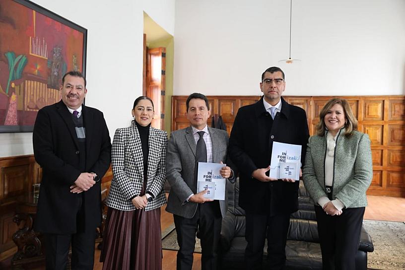 ENTREGA IZAI INFORME ANUAL DE ACTIVIDADES AL PODER JUDICIAL
