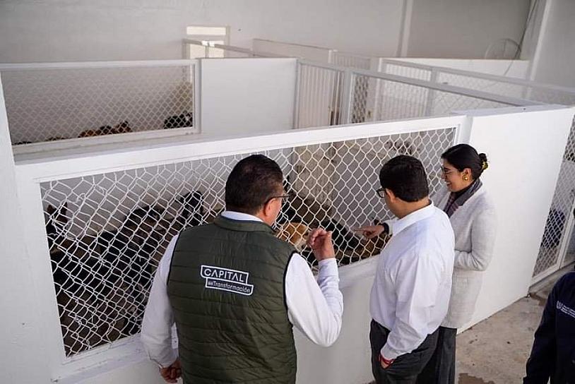 ENTREGA JORGE MIRANDA REHABILITACIÓN DEL CENTRO DE ATENCIÓN CANINA