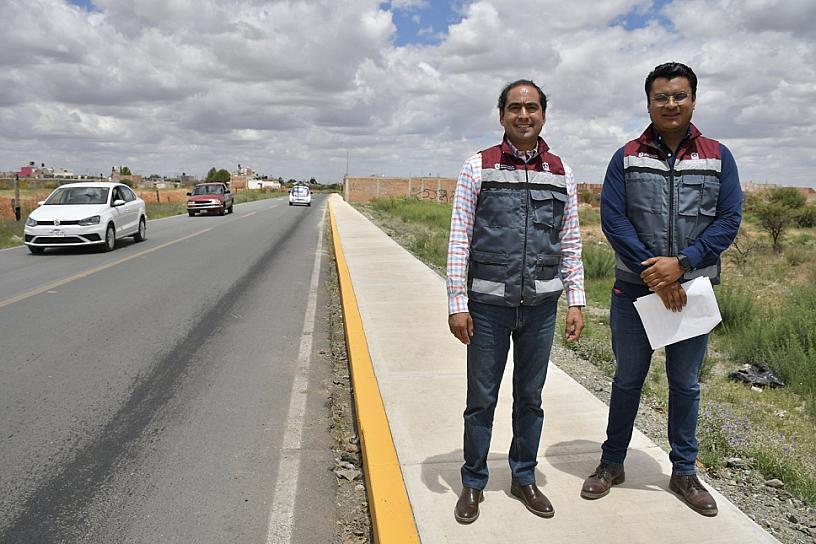 ENTREGA JOSÉ SALDÍVAR REHABILITACIÓN DE PROLONGACIÓN AVENIDA LA CONDESA