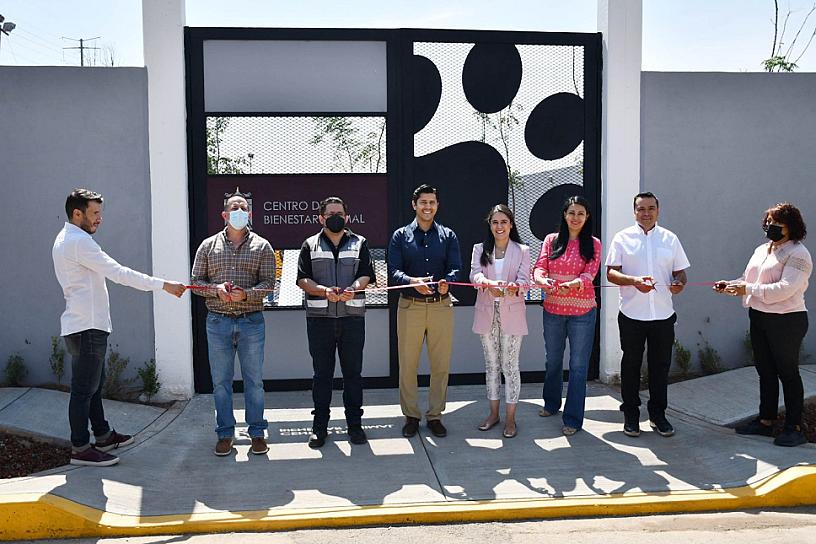 ENTREGA JULIO CÉSAR CHÁVEZ CENTRO DE CONTROL Y BIENESTAR ANIMAL