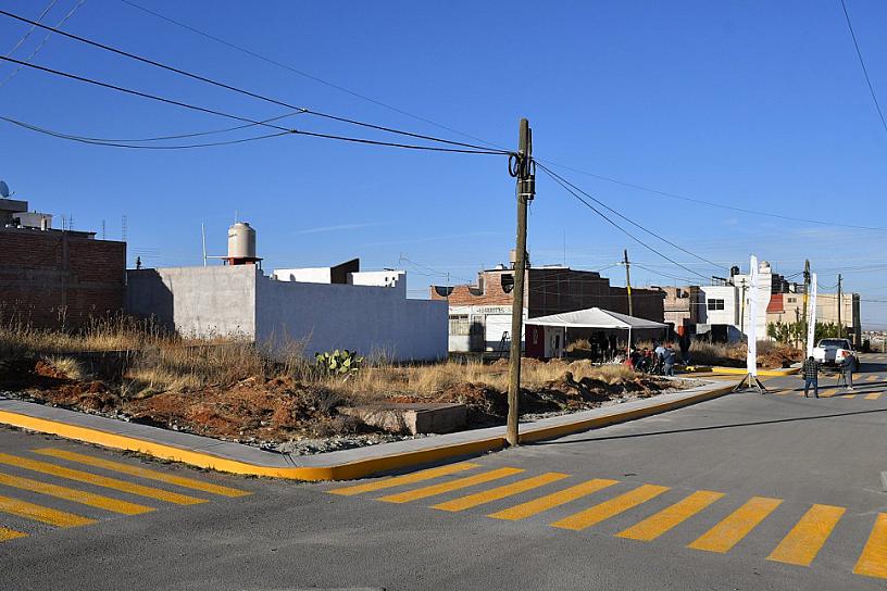 ENTREGA JULIO CÉSAR CHÁVEZ OBRAS EN COLONIA PROGRESISTAS