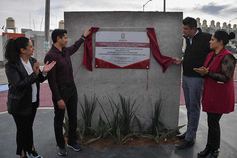 ENTREGA JULIO CÉSAR CHÁVEZ SEGUNDA ETAPA DEL PARQUE BIENESTAR